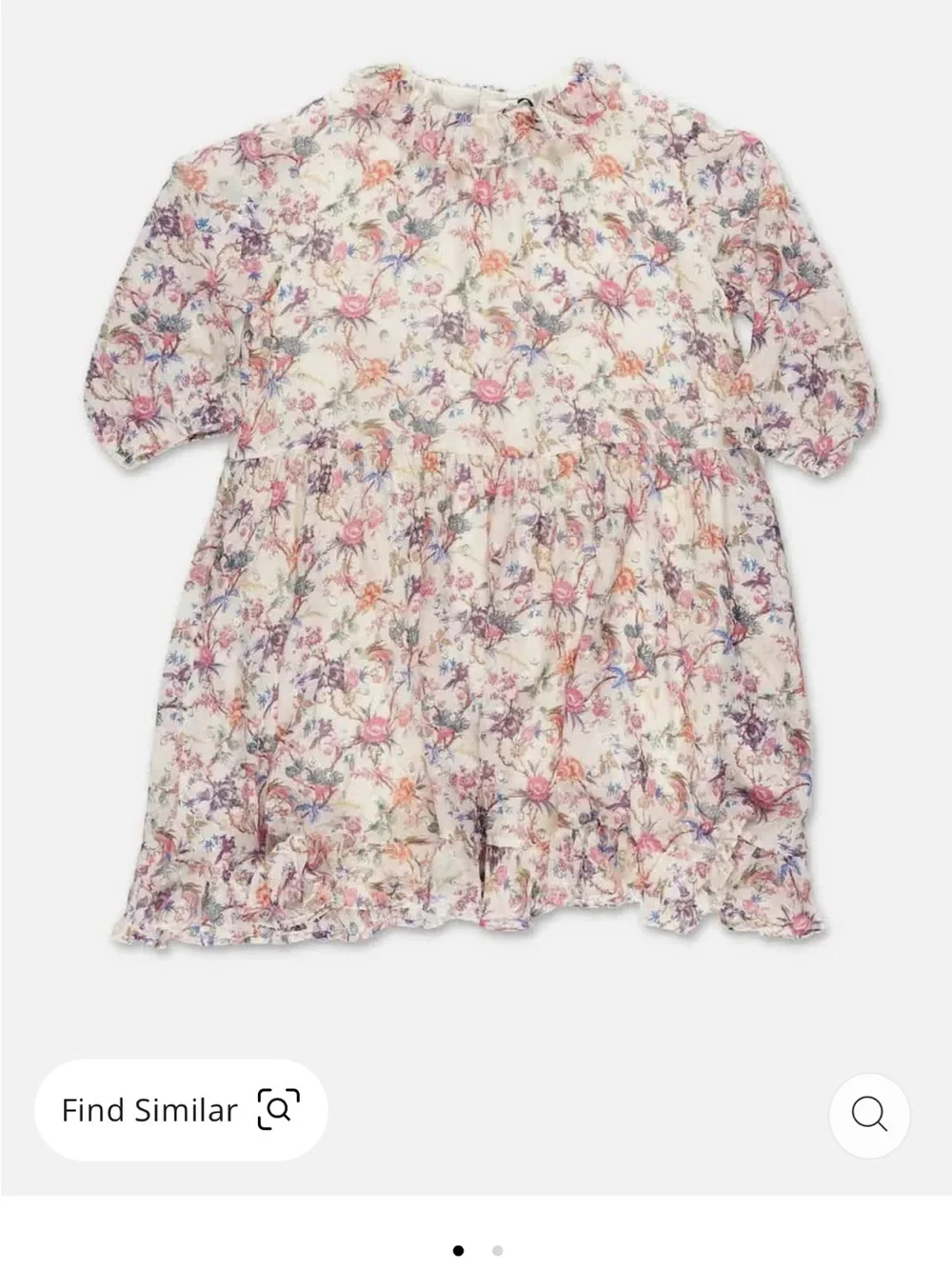 Bonpoint floral dress size 6